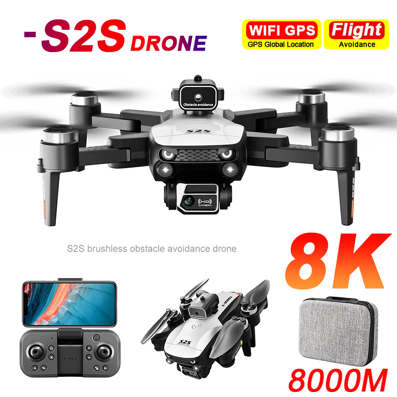 New S2S Drone 8K Professional  - đánh giá và giá Rc Hobby Wholesale