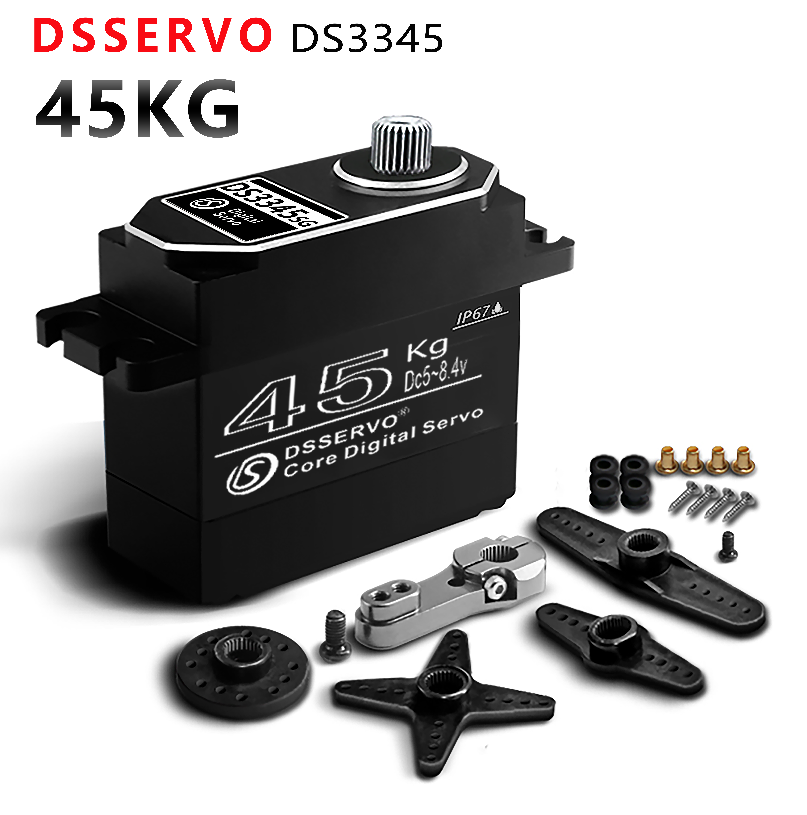 Dsservo IP67 Waterproof Servo  - đánh giá và giá Servo Metal Gear