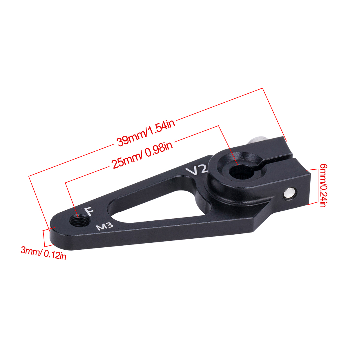 7075 Aluminum 25T Servo Horn M - đánh giá và giá Rc Hobby Products