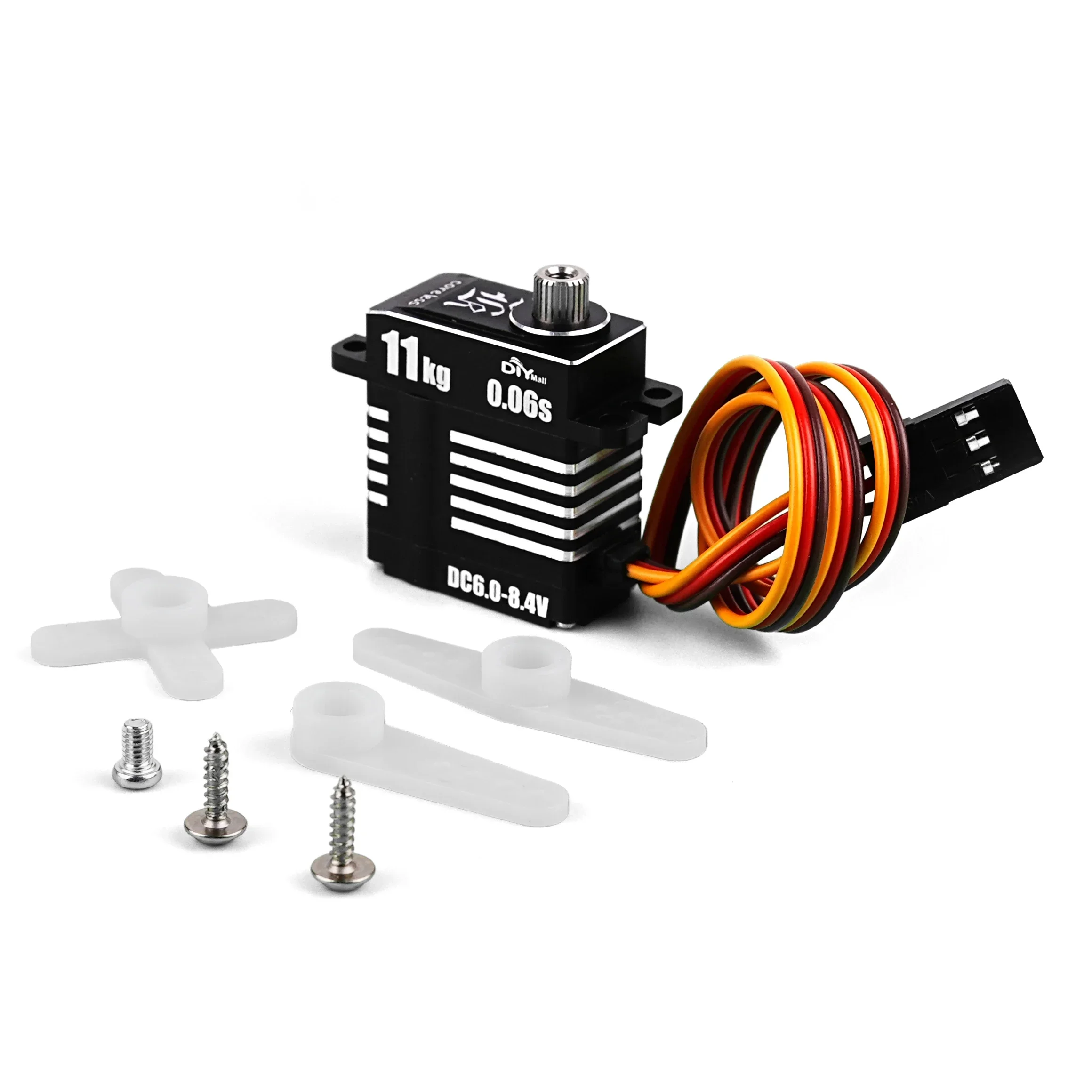 Micro 8.4V 0.06S 11KG Digital  - đánh giá và giá Servo Metal Gear
