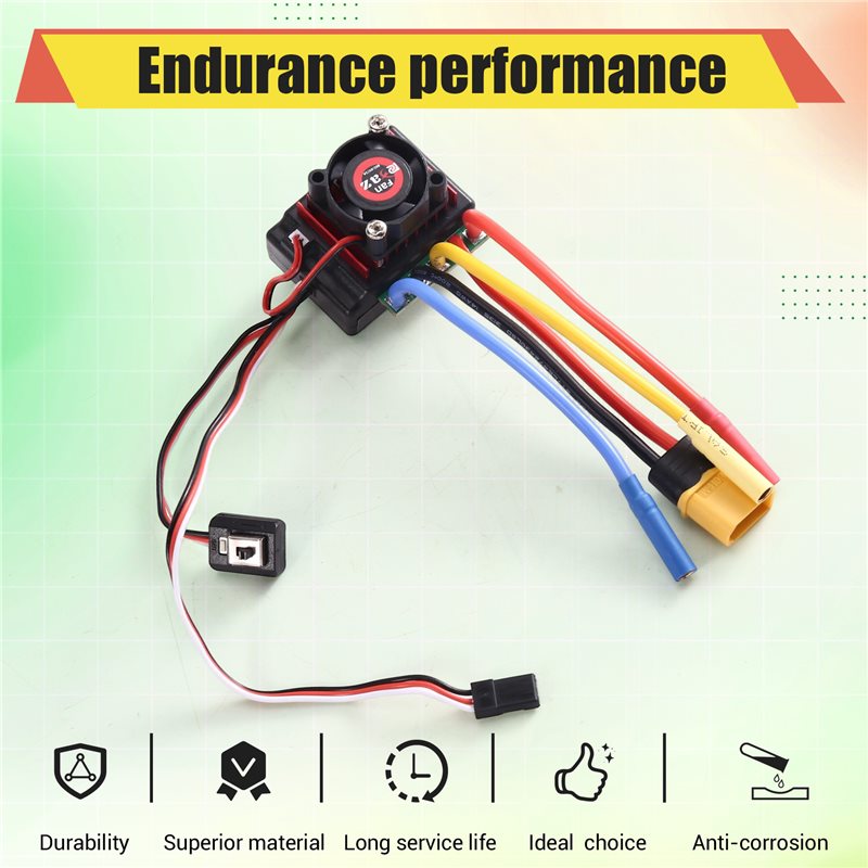 AINY-60A Brushless ESC Speed C - đánh giá và giá Brushless Motor 3650