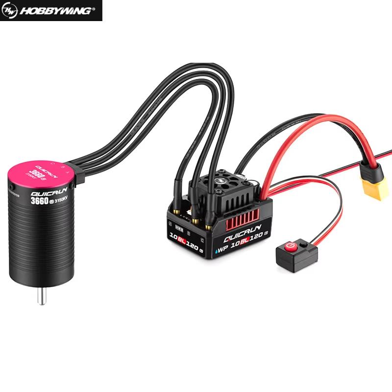 HobbyWing QuicRun WP 10BL120 G - đánh giá và giá Brushless Motor 3650