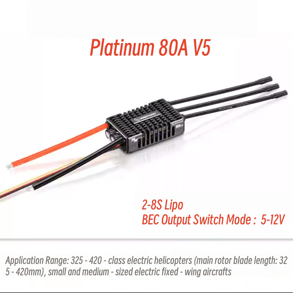 FATJAY Hobbywing Platinum 80A  - đánh giá và giá Rc Hobby Racing