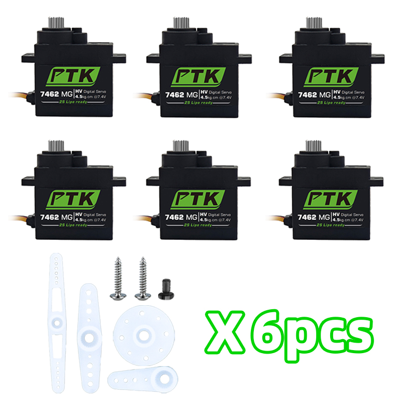 PTK 7462W MG Metal gear 9g mic - đánh giá và giá Servo Metal Gear
