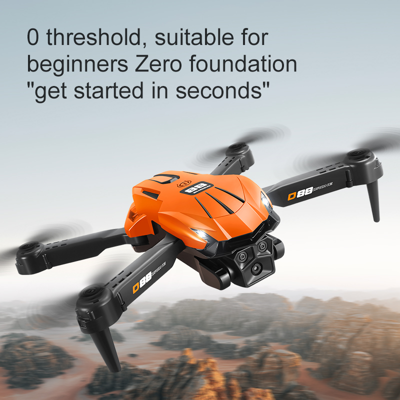 New D88 Drone 8K Optical Flow  - đánh giá và giá Rc Hobby Wholesale
