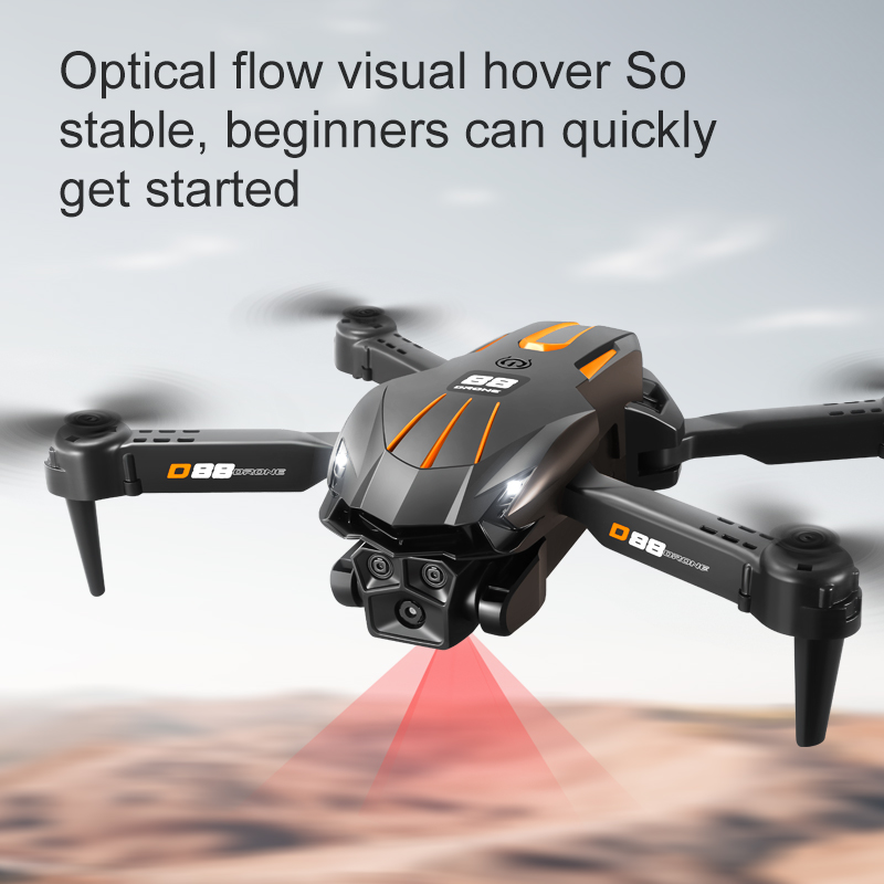 New D88 Drone 8K Optical Flow  - đánh giá và giá Rc Hobby Wholesale