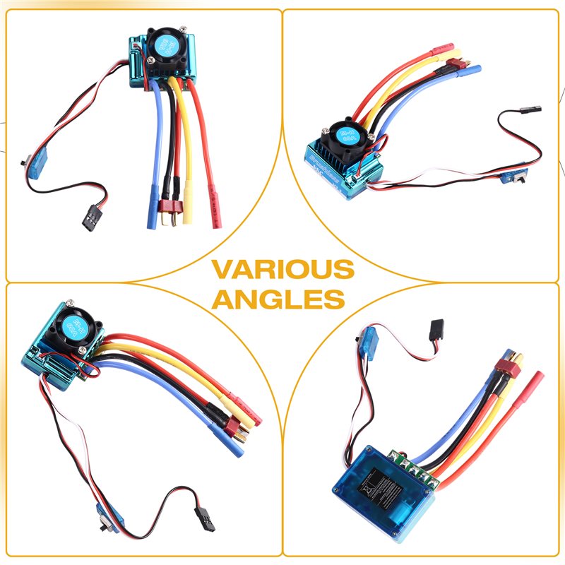 MACH-60A Brushless ESC Speed C - đánh giá và giá Brushless Motor 3650