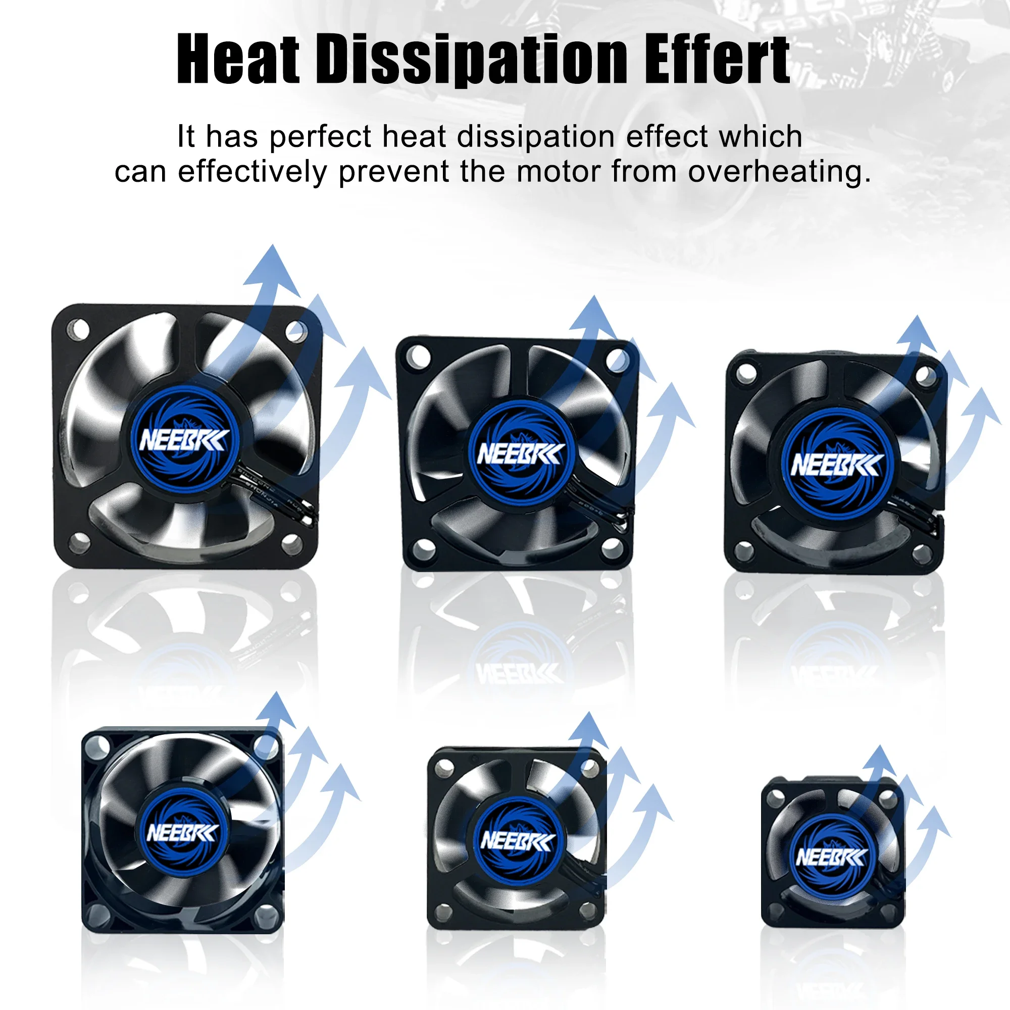 NEEBRC Cooling Fan Heatsink 25 - đánh giá và giá Brushless Motor 3650