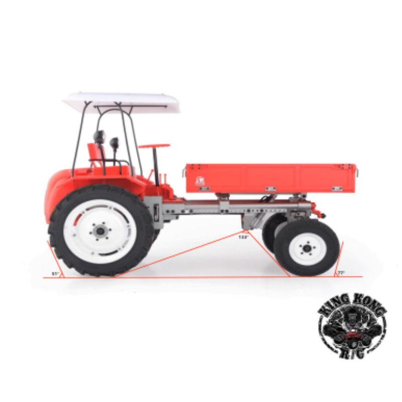1/10 Kingkong RC Farm Tractor  - đánh giá và giá Rc Hobby Farm
