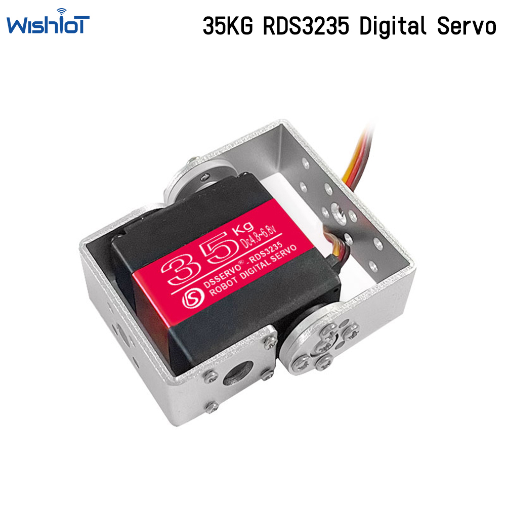 35KG Robot Digital Servo 4.8-6 - đánh giá và giá Servo Metal Gear