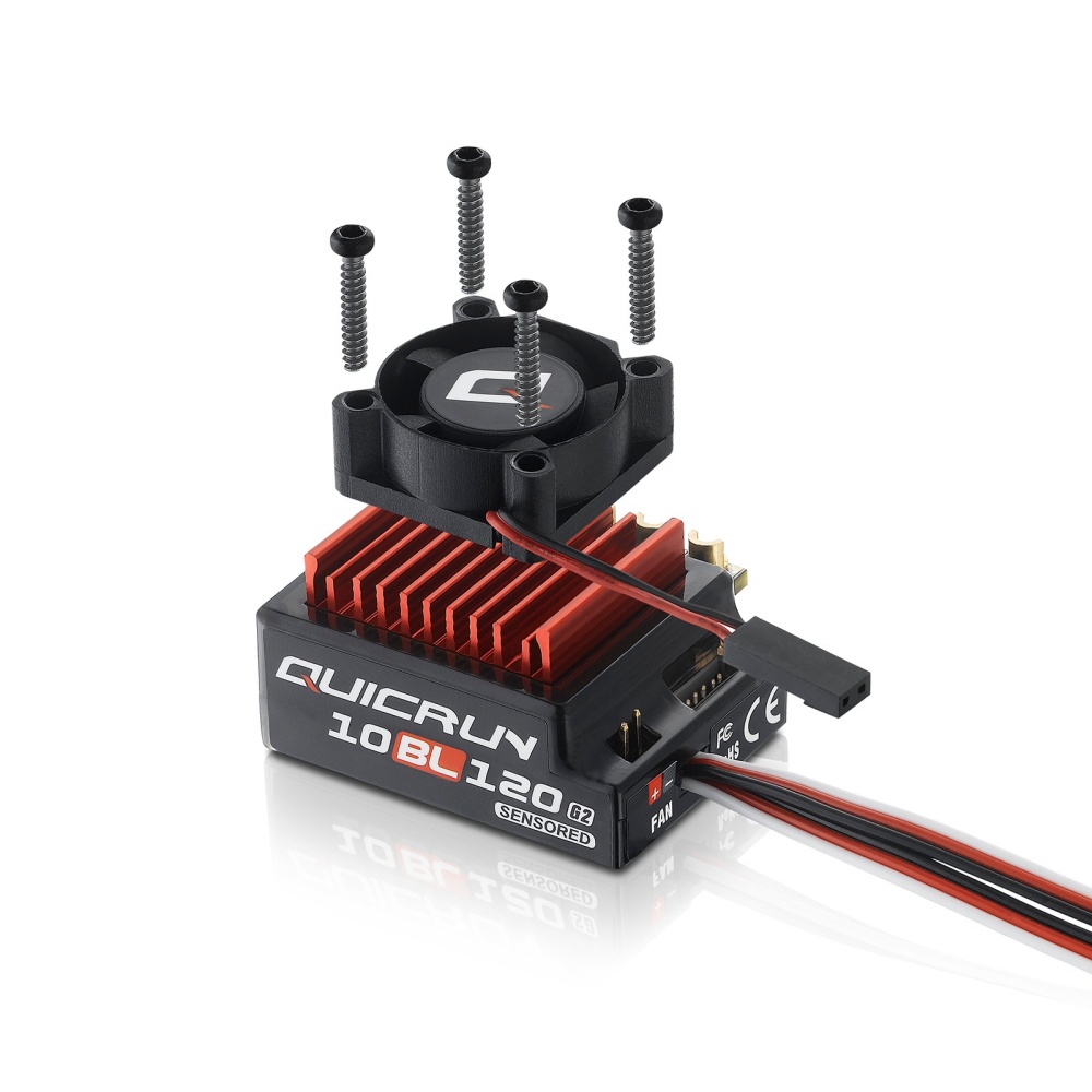 FATJAY Hobbywing QUICRUN-10BL- - đánh giá và giá Brushless Motor 3650